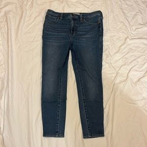Madewell 10” High Rise Skinny Crop Jeans